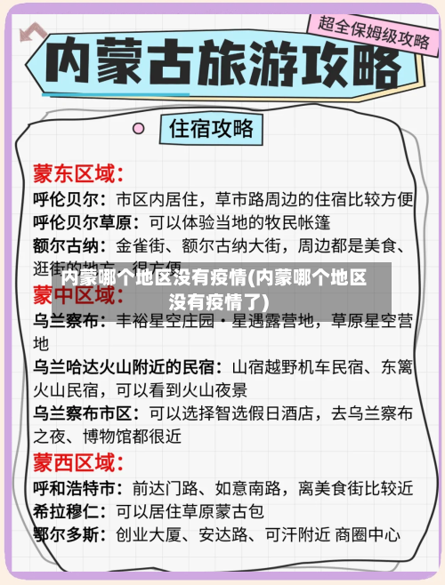 内蒙哪个地区没有疫情(内蒙哪个地区没有疫情了)