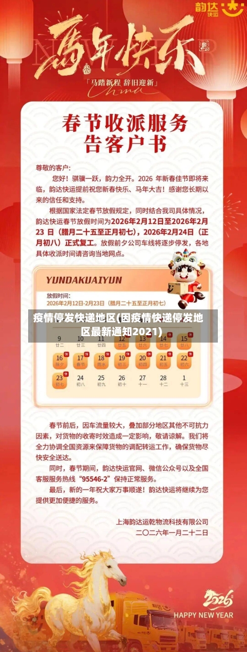 疫情停发快递地区(因疫情快递停发地区最新通知2021)