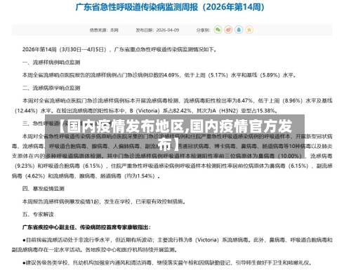 【国内疫情发布地区,国内疫情官方发布】