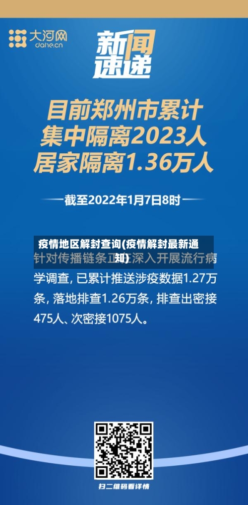 疫情地区解封查询(疫情解封最新通知)