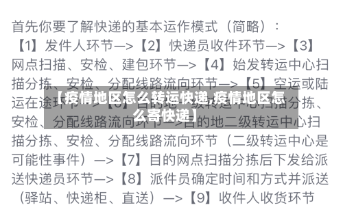 【疫情地区怎么转运快递,疫情地区怎么寄快递】-第2张图片