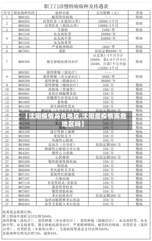 【沈阳疫情高危地区,沈阳是疫情高危地区吗】